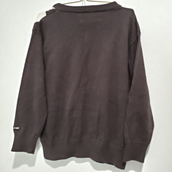 Ben Sherman Argyle V-neck Sweater Size 5-6 Kids - Picture 2 of 7